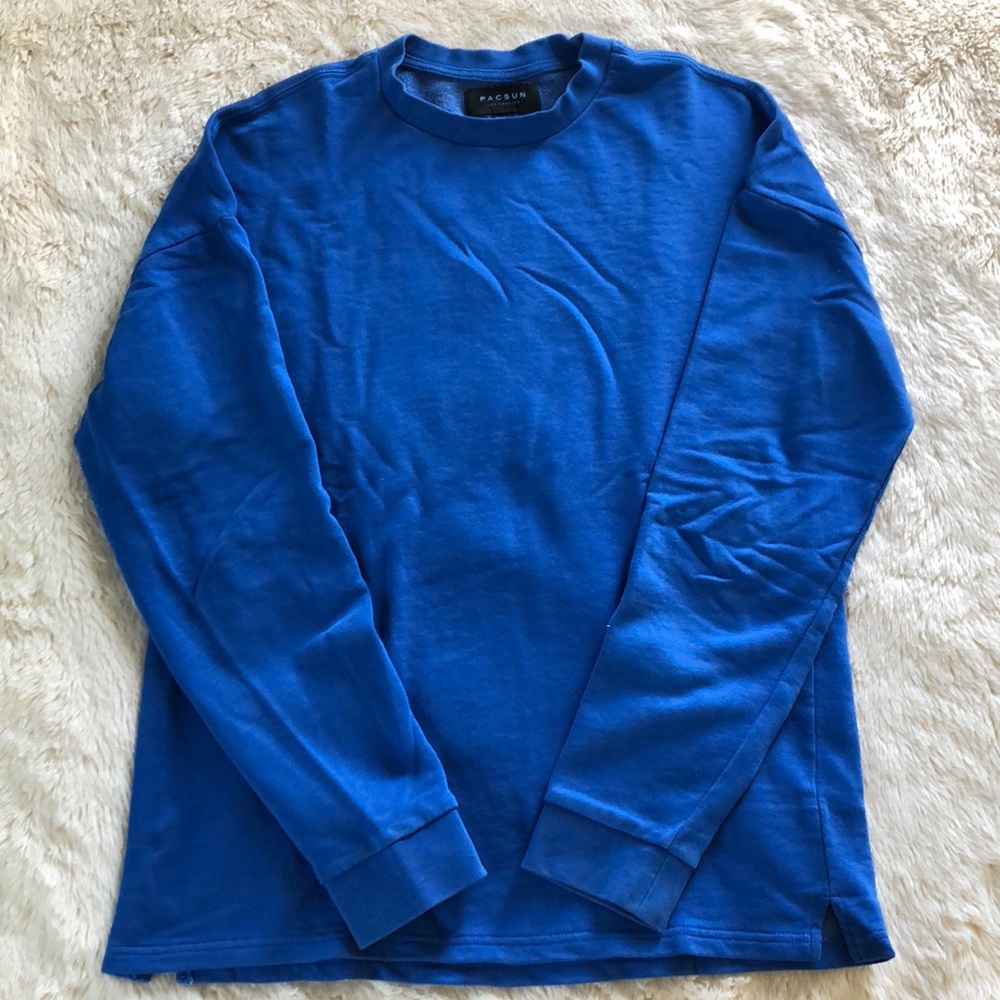 Pacsun Basic Blue Sweater